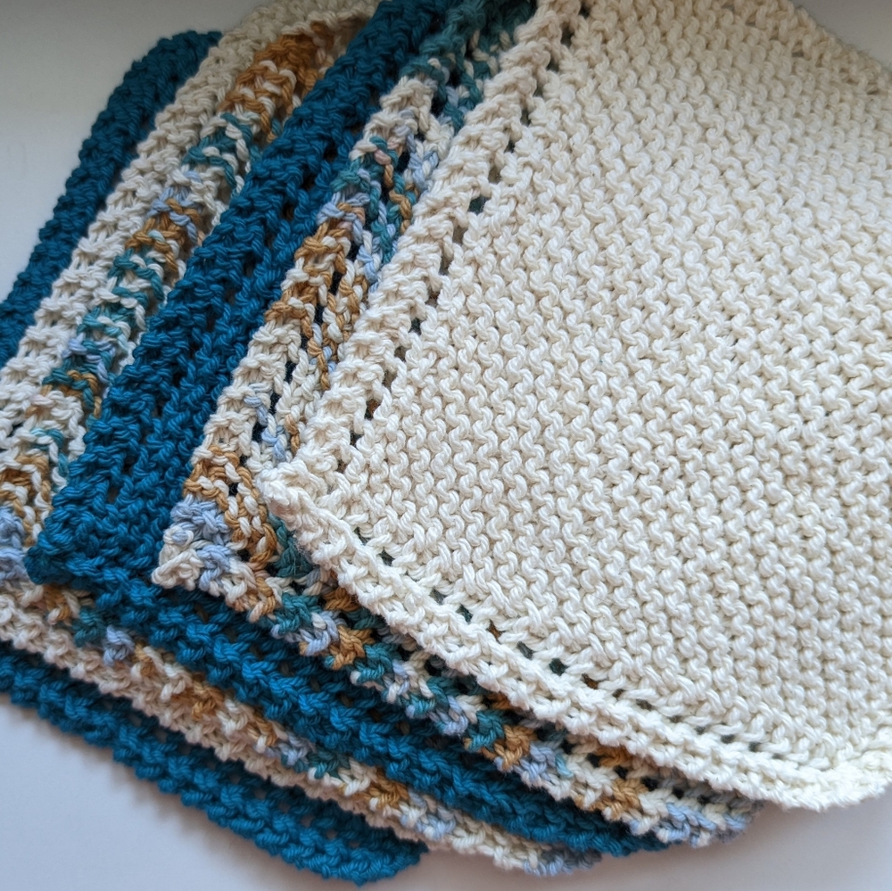 100% Cotton Dishcloths